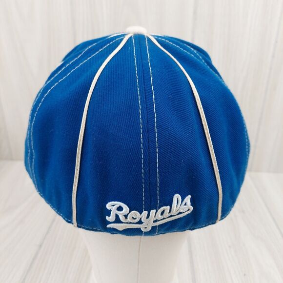 Kansas City Royals Hat Cap 7 7/8 American Needle Cooperstown Collection‎ Blue - Picture 3 of 8